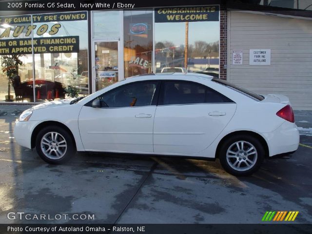 2005 Pontiac G6 Sedan in Ivory White