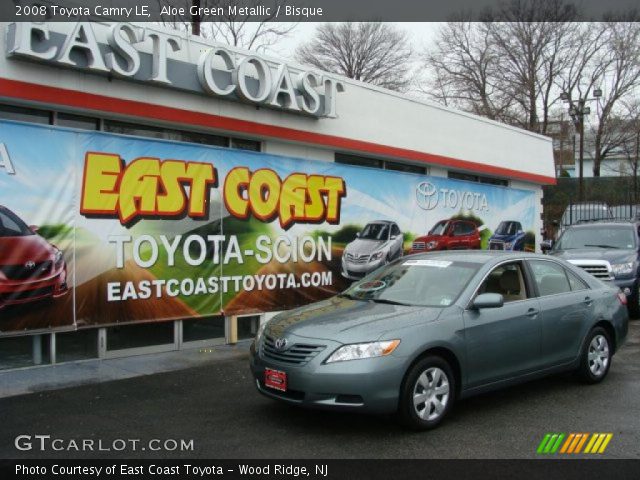 2008 Toyota Camry LE in Aloe Green Metallic
