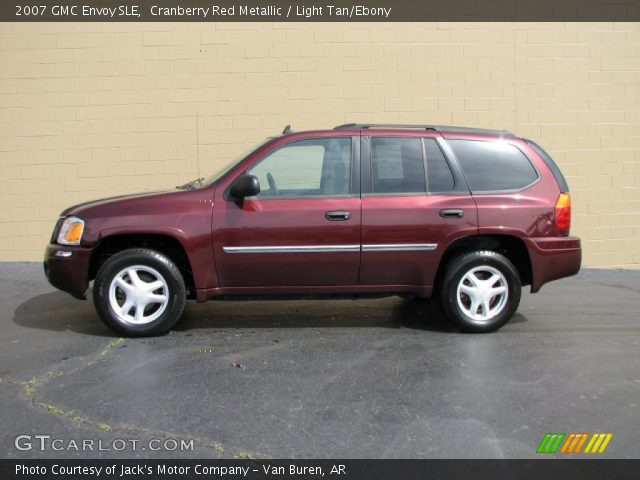 2007 GMC Envoy SLE in Cranberry Red Metallic