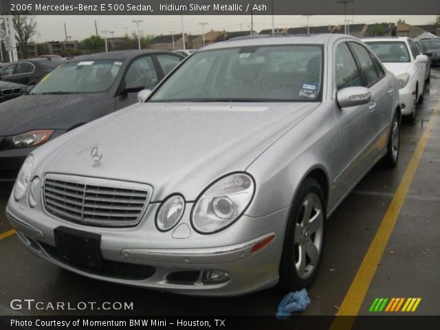 2006 Mercedes-Benz E 500 Sedan in Iridium Silver Metallic