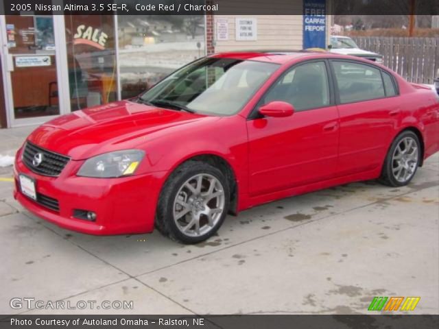 2005 Nissan Altima 3.5 SE-R in Code Red
