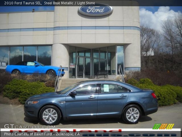 2010 Ford Taurus SEL in Steel Blue Metallic