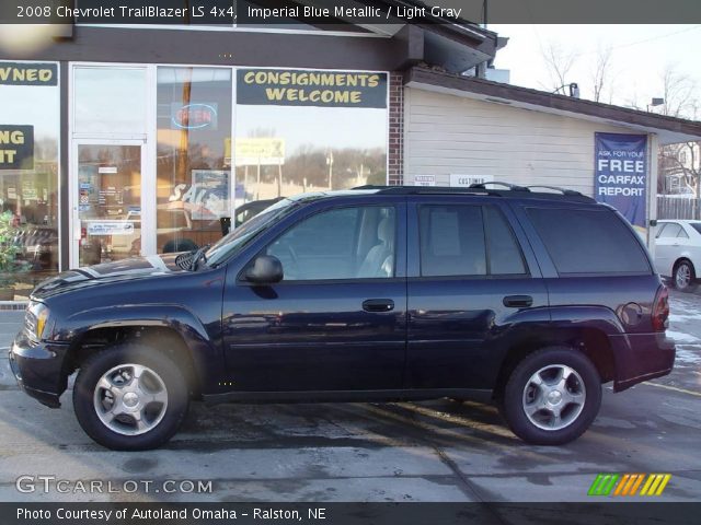 2008 Chevrolet TrailBlazer LS 4x4 in Imperial Blue Metallic