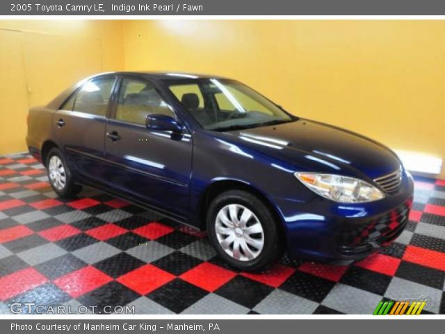 2005 Toyota Camry LE in Indigo Ink Pearl