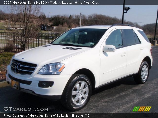 2007 Mercedes-Benz ML 350 4Matic in Alabaster White