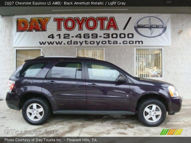 2007 Chevrolet Equinox LS AWD in Black Amethyst Metallic