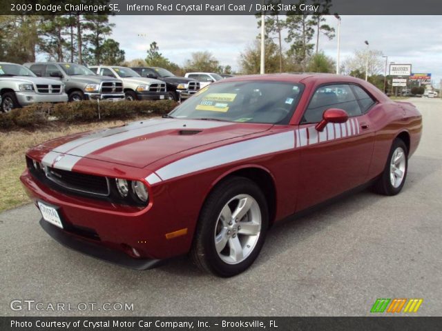 2009 Dodge Challenger SE in Inferno Red Crystal Pearl Coat