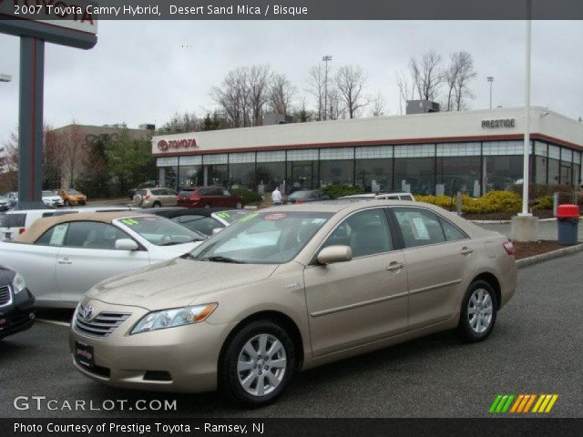 2007 Toyota Camry Hybrid in Desert Sand Mica