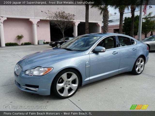 2009 Jaguar XF Supercharged in Frost Blue Metallic