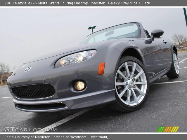 2008 Mazda MX-5 Miata Grand Touring Hardtop Roadster in Galaxy Gray Mica