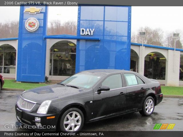 2006 Cadillac STS V8 in Black Raven
