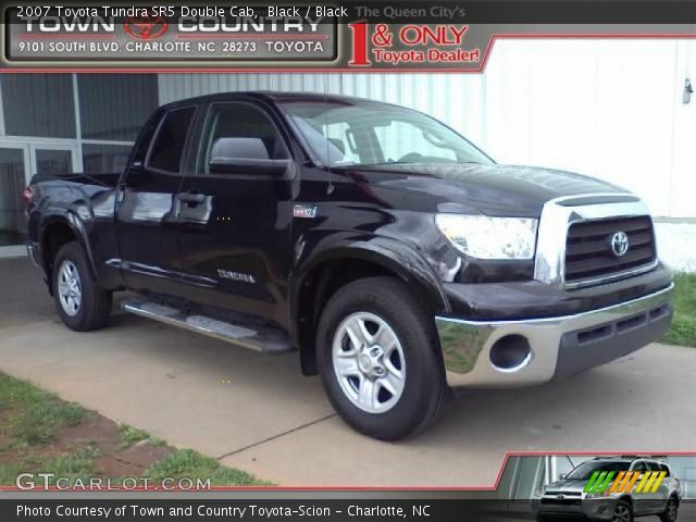 2007 Toyota Tundra SR5 Double Cab in Black