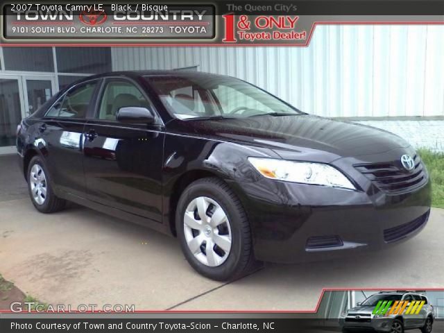 2007 Toyota Camry LE in Black