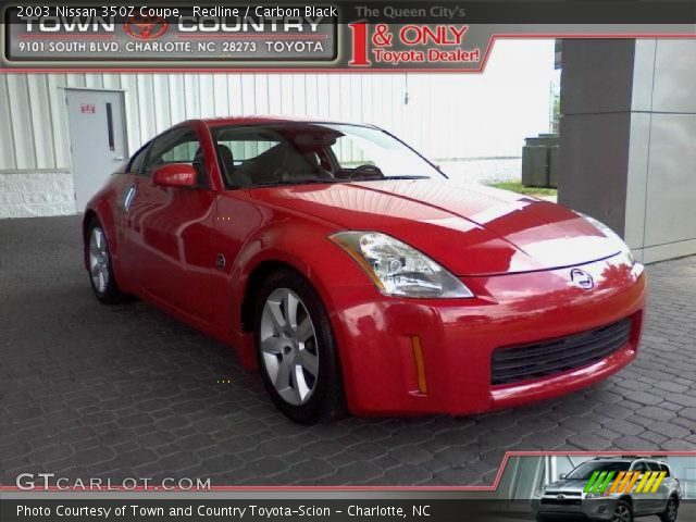 2003 Nissan 350Z Coupe in Redline