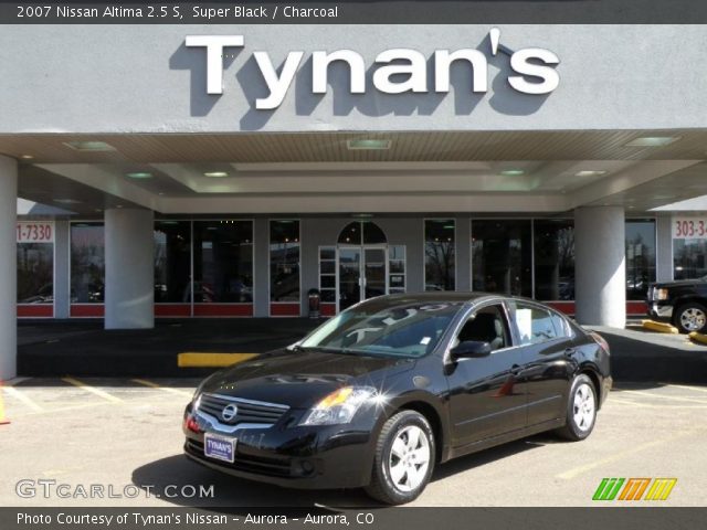 2007 Nissan Altima 2.5 S in Super Black