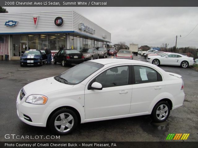 2008 Chevrolet Aveo LS Sedan in Summit White