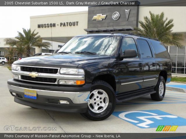 2005 Chevrolet Suburban 1500 LS in Dark Gray Metallic