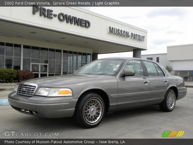 2002 Ford Crown Victoria  in Spruce Green Metallic