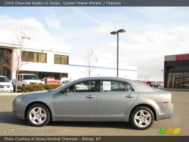 2009 Chevrolet Malibu LS Sedan in Golden Pewter Metallic