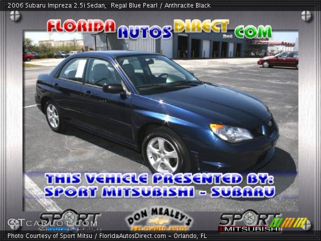 2006 Subaru Impreza 2.5i Sedan in Regal Blue Pearl