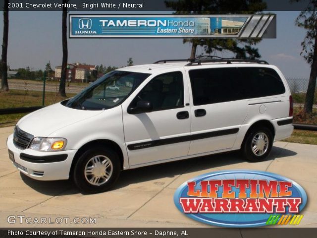 2001 Chevrolet Venture  in Bright White