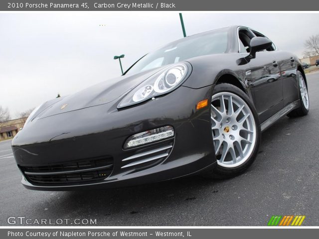 2010 Porsche Panamera 4S in Carbon Grey Metallic