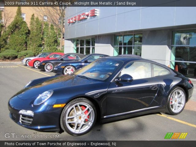 2009 Porsche 911 Carrera 4S Coupe in Midnight Blue Metallic