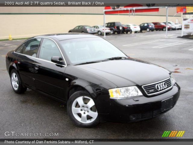 2001 Audi A6 2.7T quattro Sedan in Brilliant Black