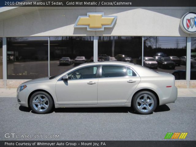 2010 Chevrolet Malibu LT Sedan in Gold Mist Metallic