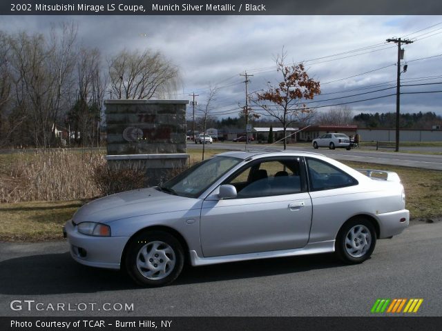 2002 Mitsubishi Mirage LS Coupe in Munich Silver Metallic