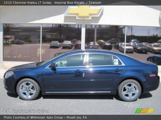 2010 Chevrolet Malibu LT Sedan in Imperial Blue Metallic