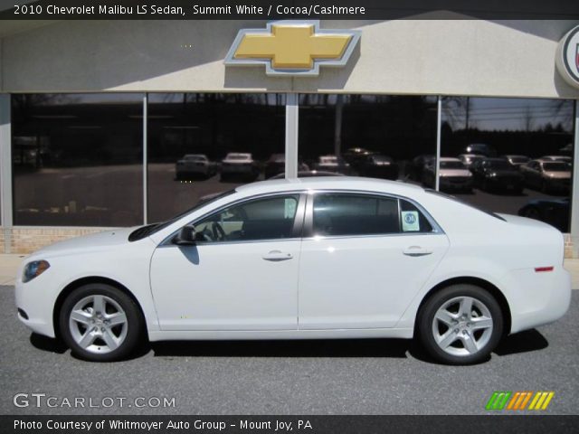 2010 Chevrolet Malibu LS Sedan in Summit White