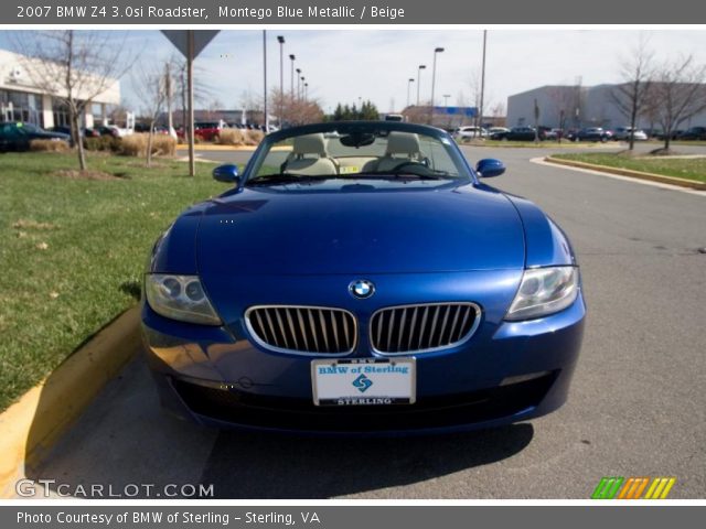 2007 BMW Z4 3.0si Roadster in Montego Blue Metallic