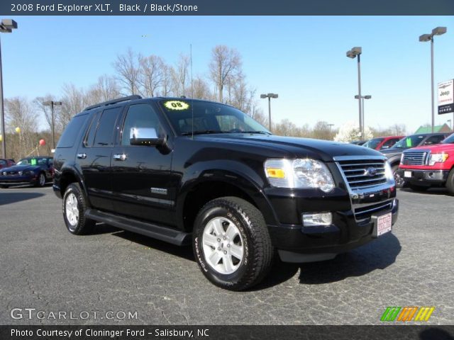 2008 Ford Explorer XLT in Black