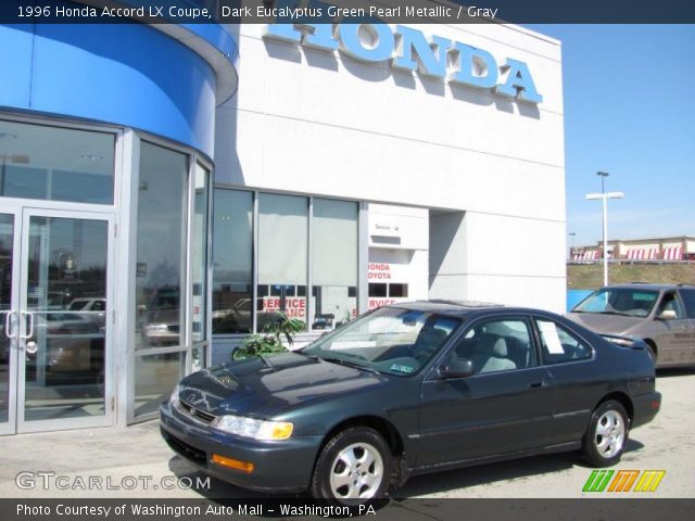 1996 Honda Accord LX Coupe in Dark Eucalyptus Green Pearl Metallic