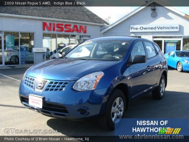 2009 Nissan Rogue S AWD in Indigo Blue