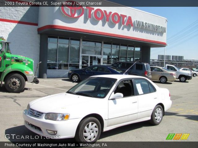 2001 Toyota Corolla CE in Super White