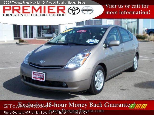 2007 Toyota Prius Hybrid in Driftwood Pearl