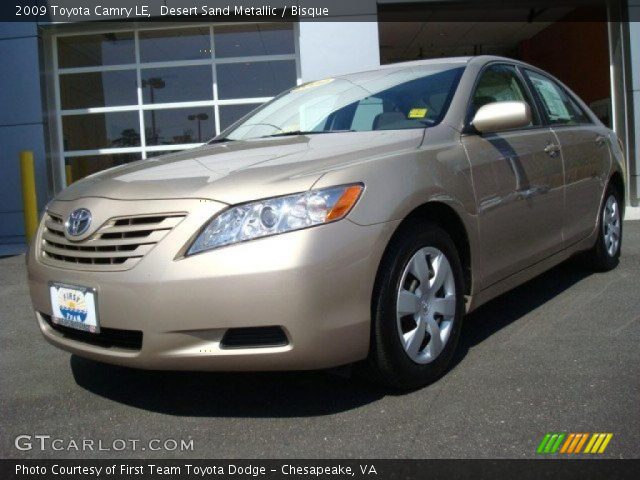 2009 Toyota Camry LE in Desert Sand Metallic