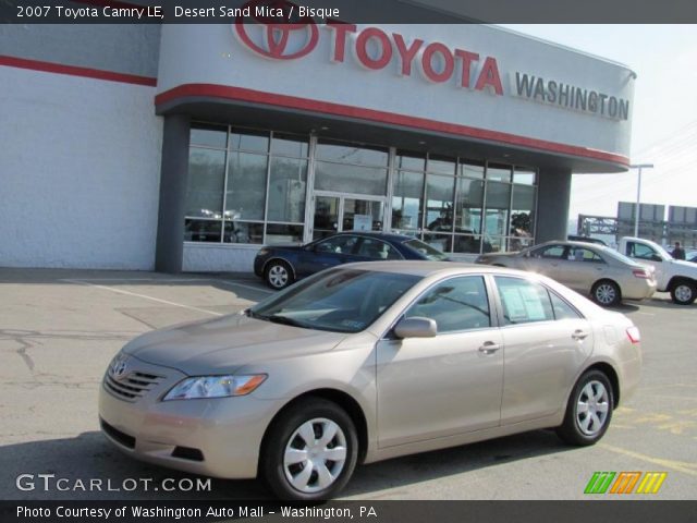 2007 Toyota Camry LE in Desert Sand Mica