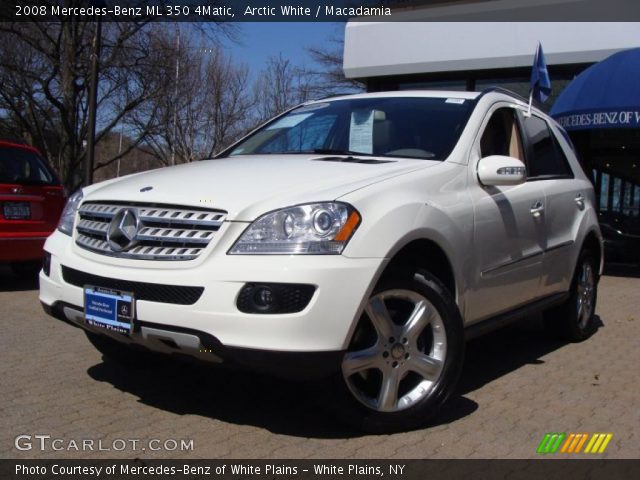 2008 Mercedes-Benz ML 350 4Matic in Arctic White