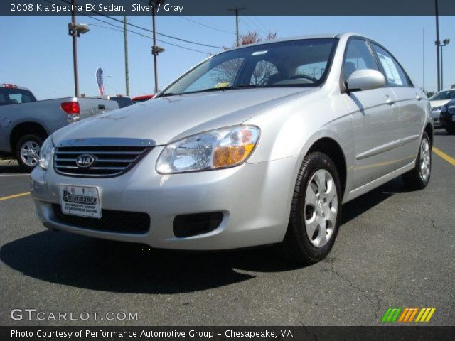 2008 Kia Spectra EX Sedan in Silver