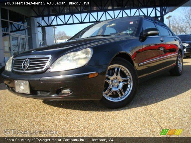 2000 430S mercedes black #7