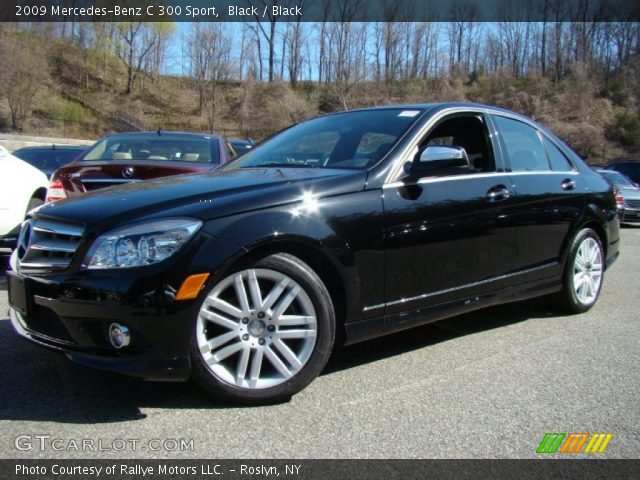 2009 Mercedes-Benz C 300 Sport in Black