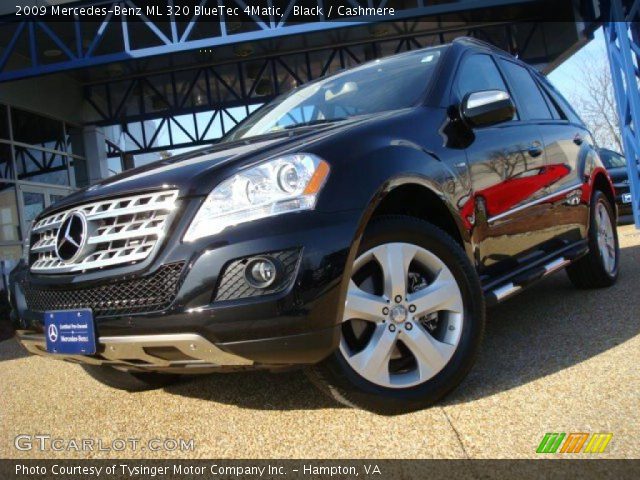 2009 Mercedes-Benz ML 320 BlueTec 4Matic in Black