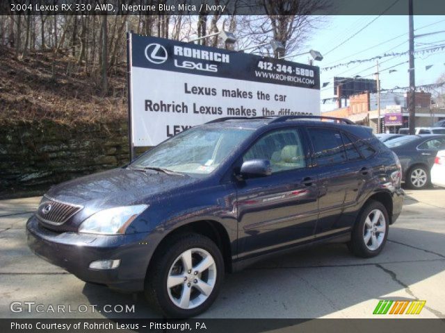 2004 Lexus RX 330 AWD in Neptune Blue Mica