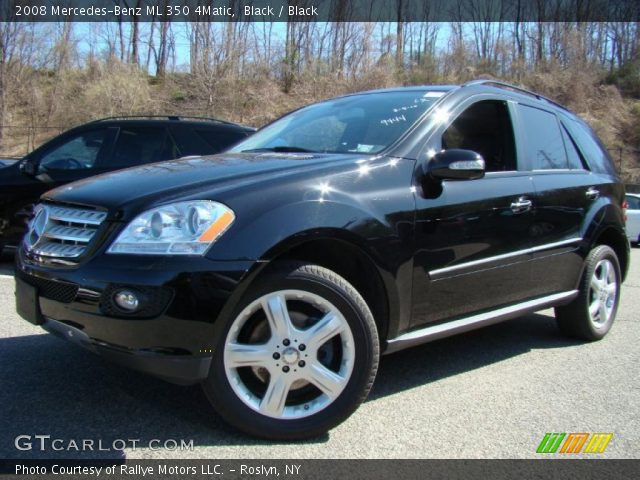 2008 Mercedes-Benz ML 350 4Matic in Black
