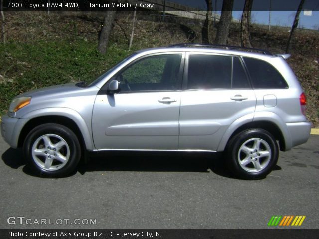 2003 Toyota RAV4 4WD in Titanium Metallic