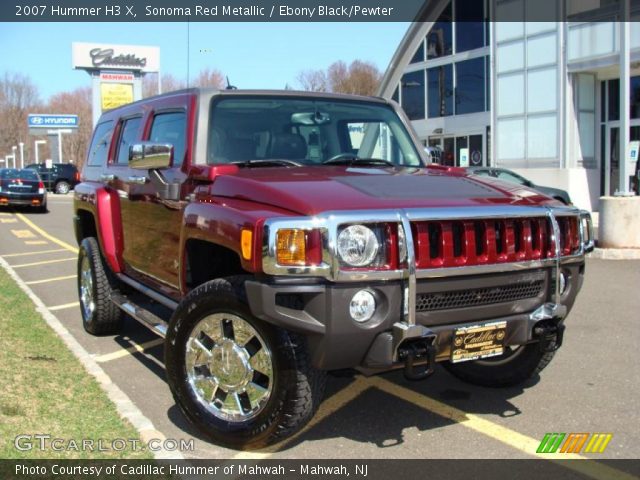 2007 Hummer H3 X in Sonoma Red Metallic