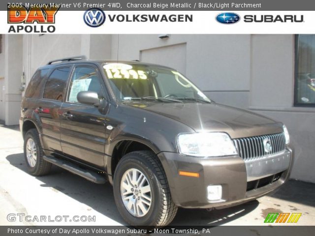 2005 Mercury Mariner V6 Premier 4WD in Charcoal Beige Metallic